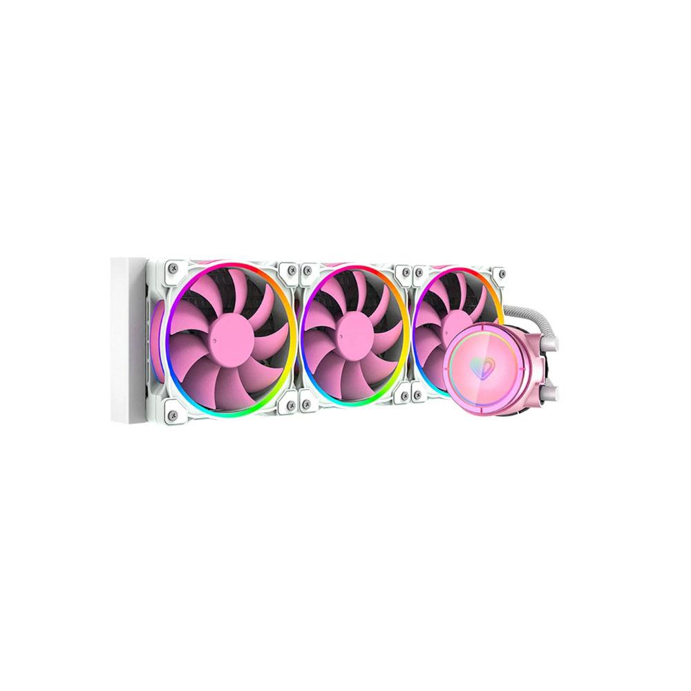 JIBGO - จิ๊บโก จำหน่ายสินค้าหลากหลาย และคุณภาพดี | CPU LIQUID COOLER (ระบบระบายความร้อนด้วยน้ำ) ID COOLING PINKFLOW 360 ARGB